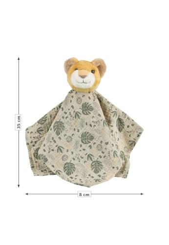 STERNTALER przytulanka kocyk komforter Lew Leo, zabawka sensoryczna dla niemowlęcia, 35 cm