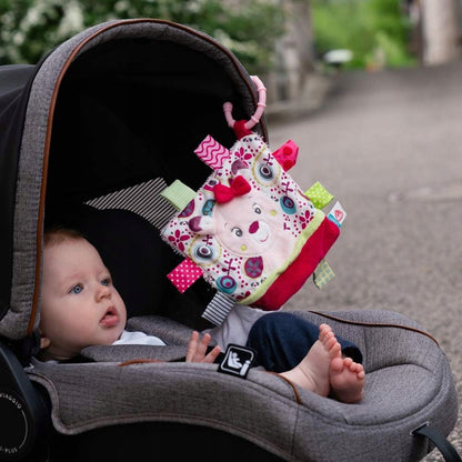 FEHN suspension pour poussette ou siège auto avec sifflet BICHE