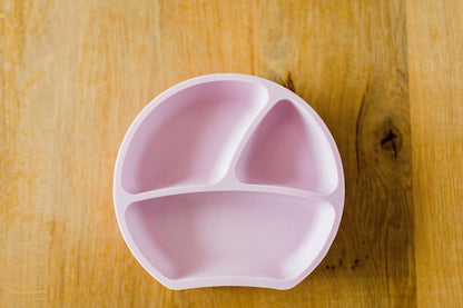 KINDSGUT assiette en silicone avec ventouse, 3 compartiments