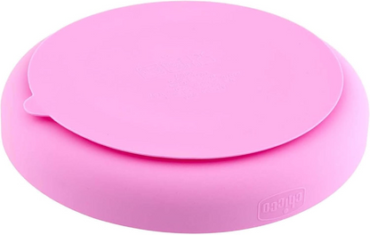 CHICCO Easy Menu talerz trójdzielny silikonowy z przyssawką 12 m+ – zdjęcie produktu 3