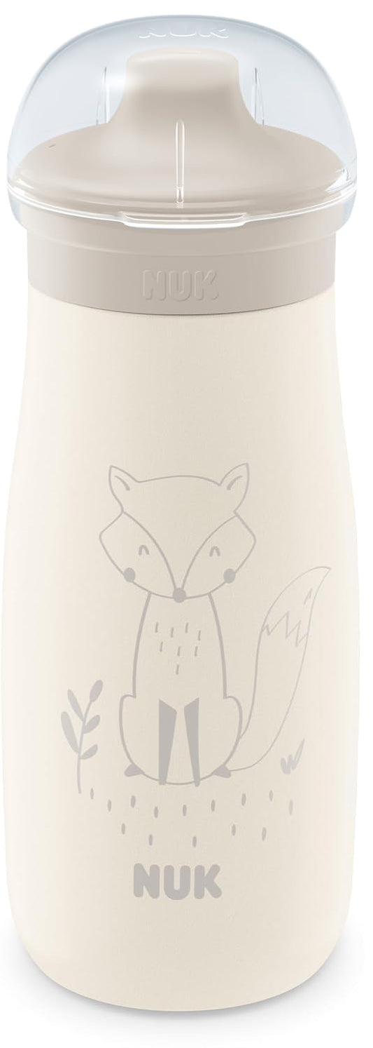 NUK Mini-Me Sip ocelová láhev s tvrdým náustkem 300 ml 9 m+ LIŠKA