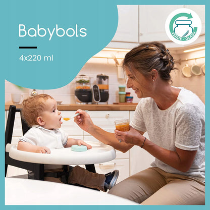 BABYMOOV Babybols pojemniki SZKLANE 4x220ml – zdjęcie produktu 7