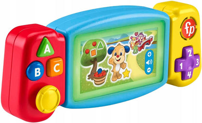 FISHER-PRICE HNN39 consolă pentru micii jucători LIMBA GERMANĂ
