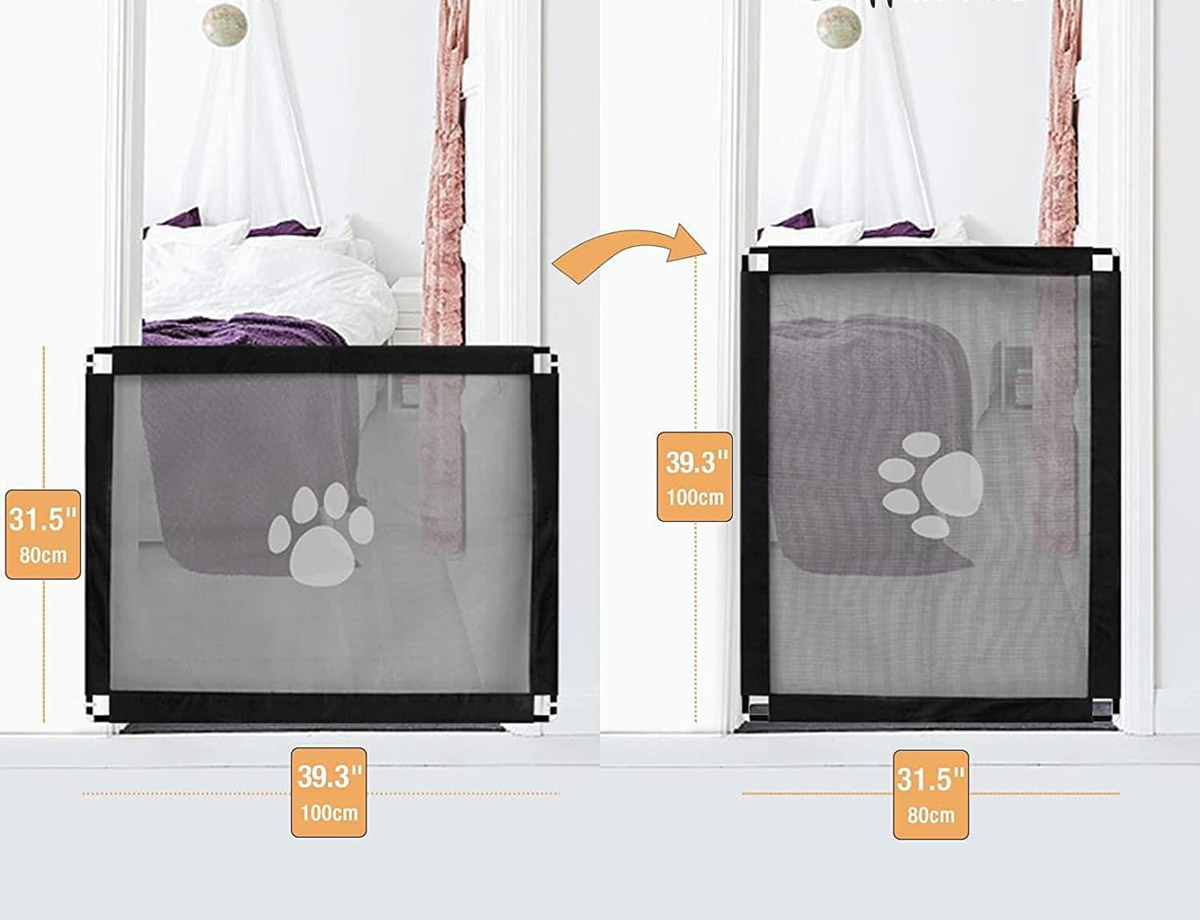 NAMSAN barierka bramka zabezpieczająca dla psa 80 x 100 cm – zdjęcie produktu 3