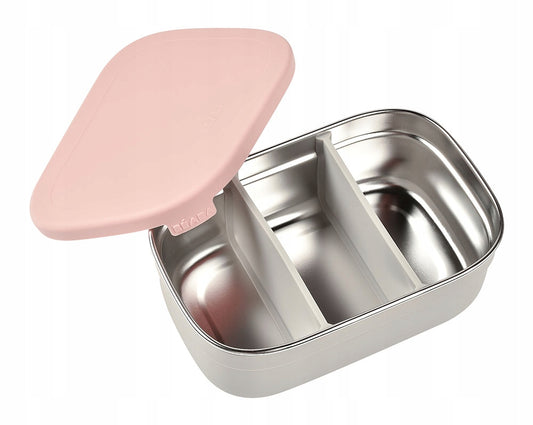 BEABA Lunch box in acciaio inox 760ml con scomparti