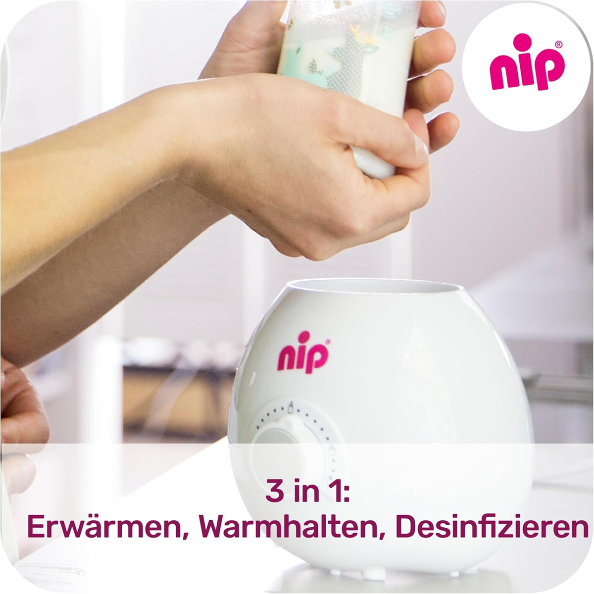NIP podgrzewacz do butelek i słoików 3w1 – zdjęcie produktu 4