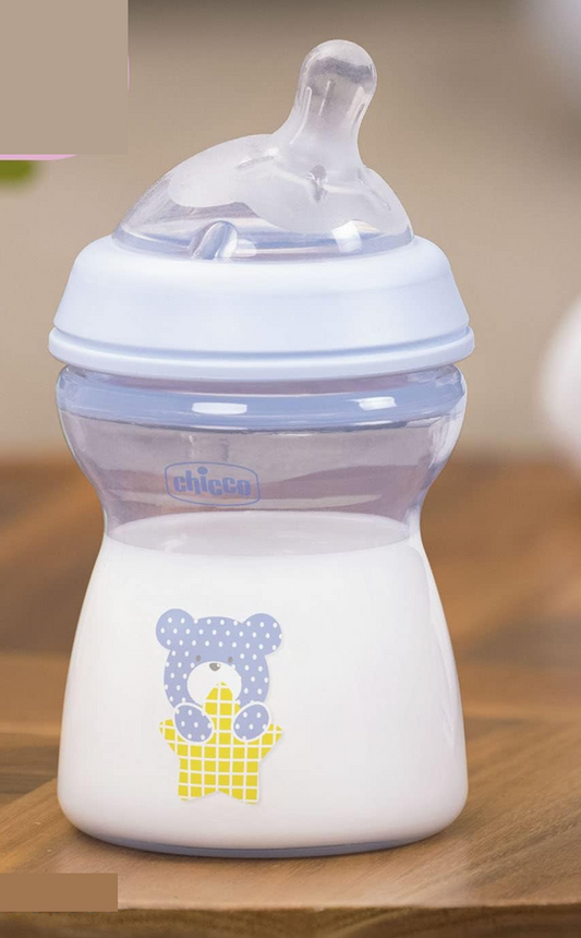 CHICCO NaturalFeeling butelka 250 ml 3 m+ średni przepływ