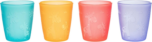NIP beker om te leren drinken 250 ml 4 stuks 12 m+