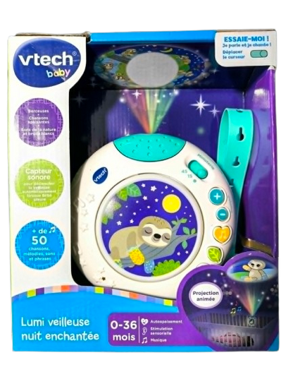 VTECH Lumi muzyczny projektor i lampka nocna JĘZYK FRANCUSKI