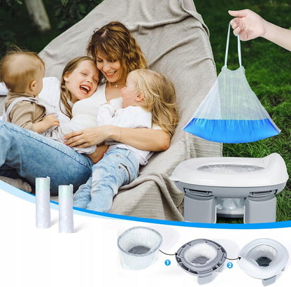 ORZBOW Travel Potty 3-in-1 travel potty - potty, travel potty, toilet seat adapter