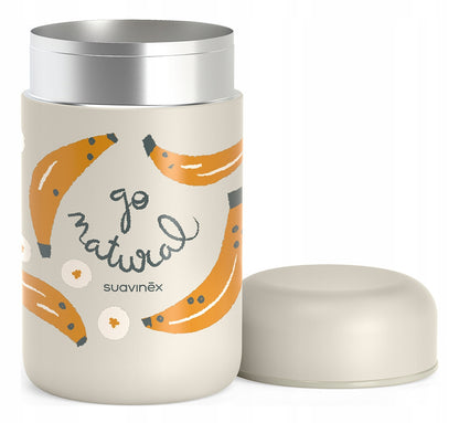 SUAVINEX Go Natural termos obiadowy stalowy 400 ml – zdjęcie produktu 2