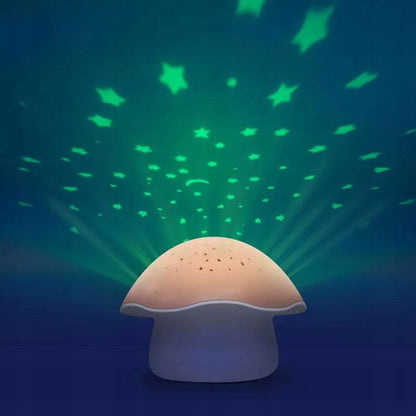 PABOBO Mushroom projektor gwiazd z melodiami i czujnikiem płaczu GRZYBEK – zdjęcie produktu 4