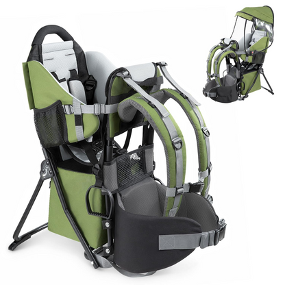 BESREY KRAXE zaino porta bambino da trekking 6-36 mesi