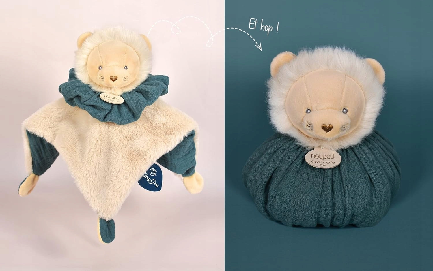DOUDOU et COMPAGNIE lew przytulanka 25 cm – zdjęcie produktu 4