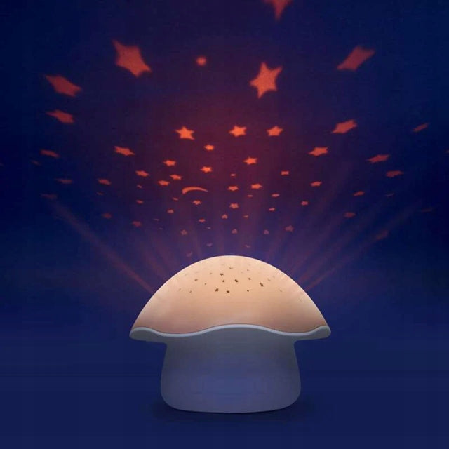 PABOBO Mushroom projektor gwiazd z melodiami i czujnikiem płaczu GRZYBEK – zdjęcie produktu 3