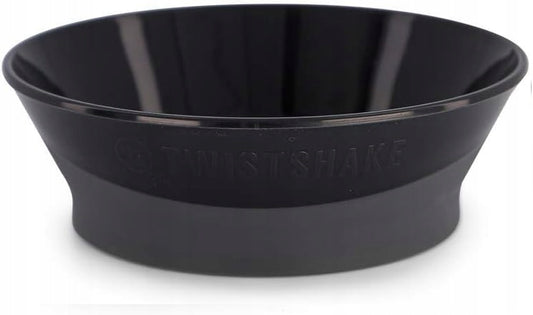 TWISTSHAKE miska z pokrywką do maty CLICK MAT, czarna miseczka dziecięca z TwistClick