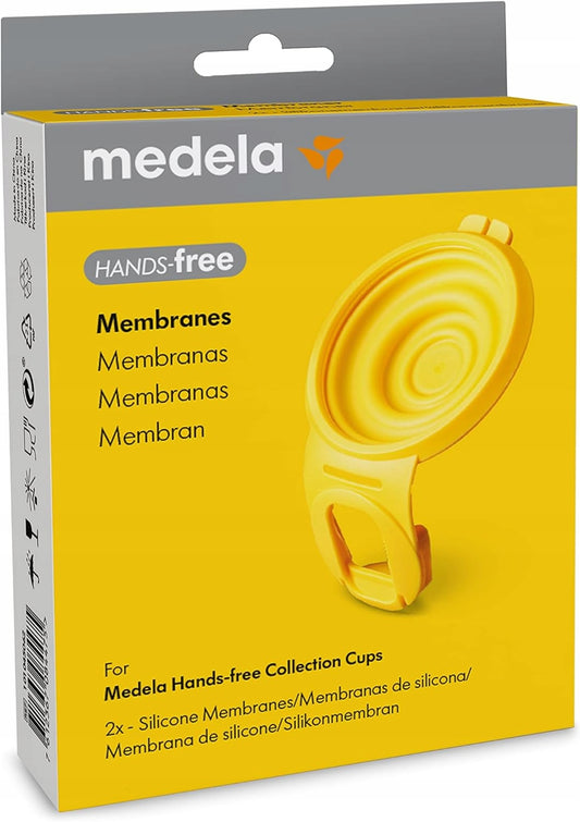 MEDELA membrany do laktatorów HANDS-FREE x2 silikonowe membrany do laktatora Medela Hands-free