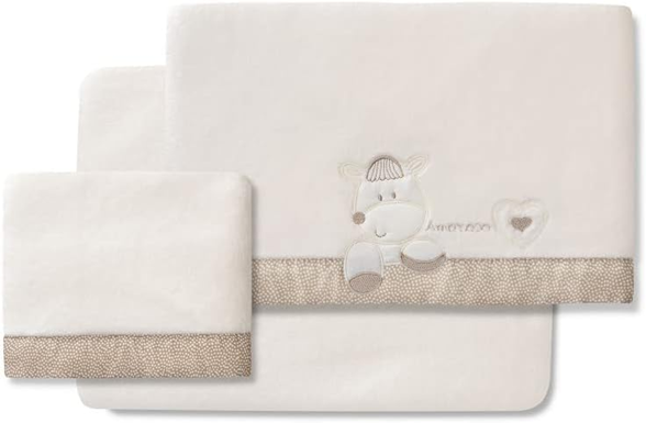 INTERBABY set of fleece bedding covers