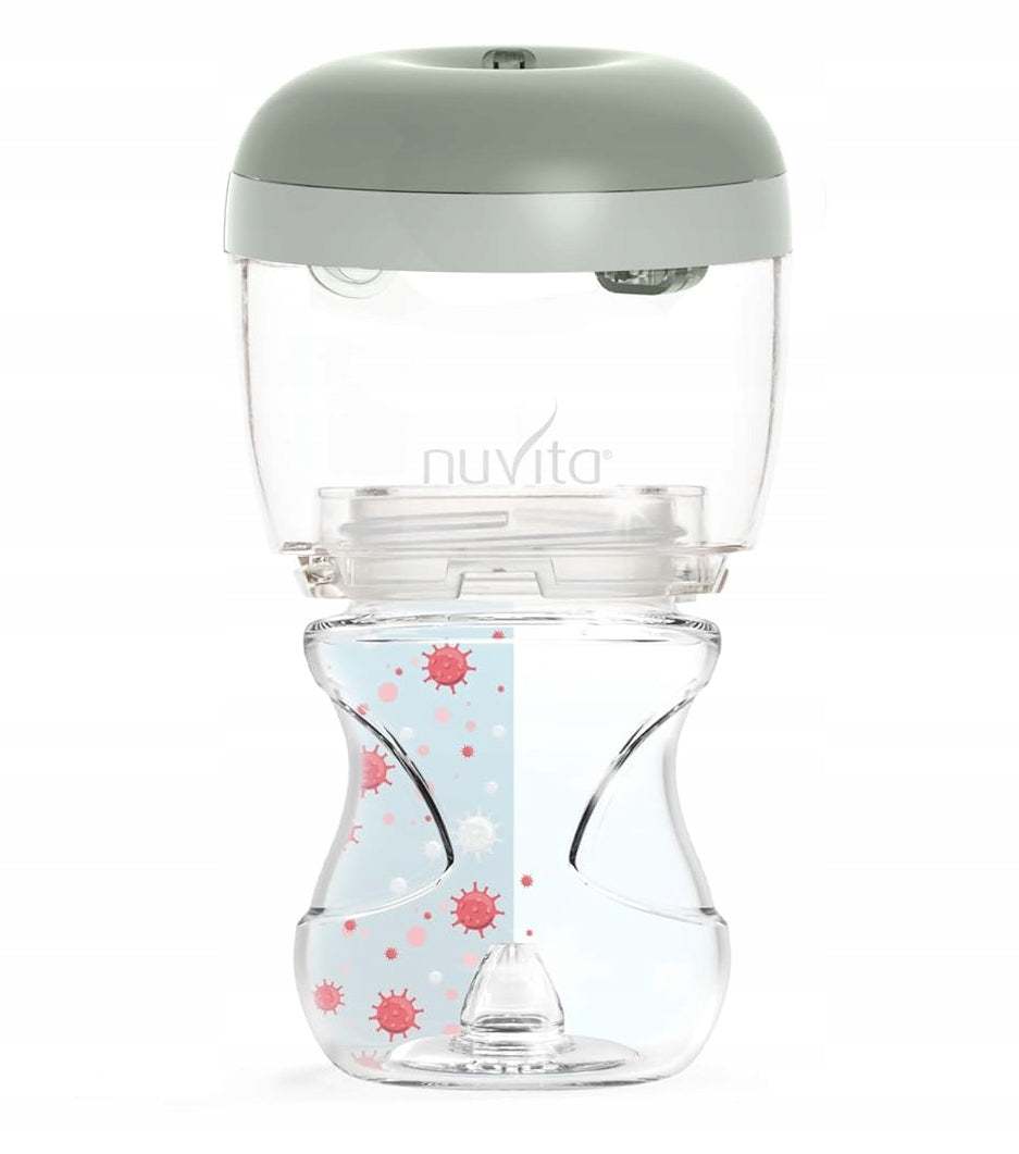 NUVITA MellyPlus 2 podręczny sterylizator UV do smoczków butelek 2 minuty – zdjęcie produktu 4