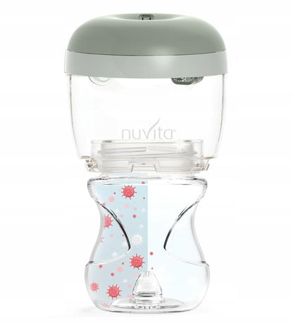NUVITA MellyPlus 2 podręczny sterylizator UV do smoczków butelek 2 minuty – zdjęcie produktu 4