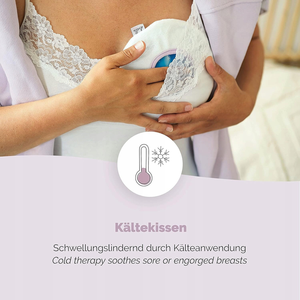 LIVELLA kompresy x 2 okłady żelowe na piersi 3w1 – zdjęcie produktu 2