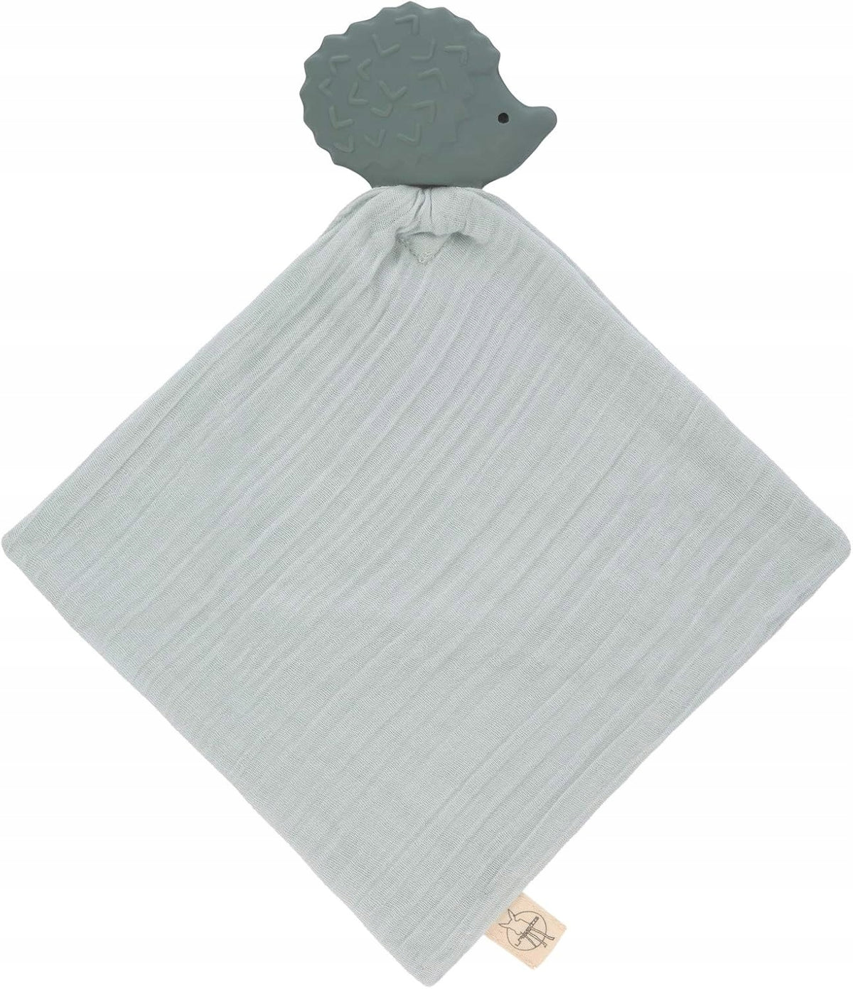 LASSIG hedgehog comfort blanket and teether