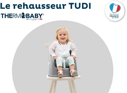THERMOBABY TUDI verhoogde kinderstoel voor het voeden
