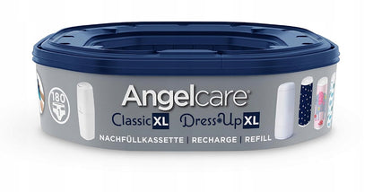 ANGELCARE Dress Up XL coș pentru scutece uzate + rezerve Dress Up 180 scutece