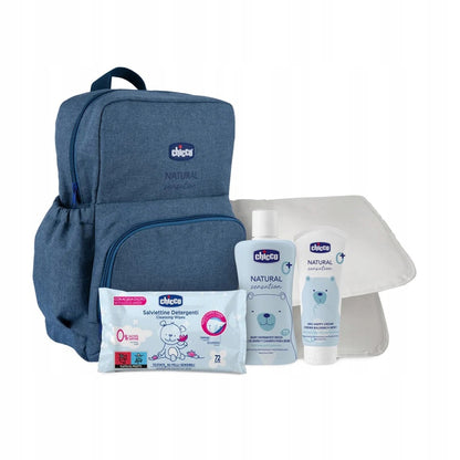 CHICCO Natural zaino borsa per pannolini e accessori + cosmetici