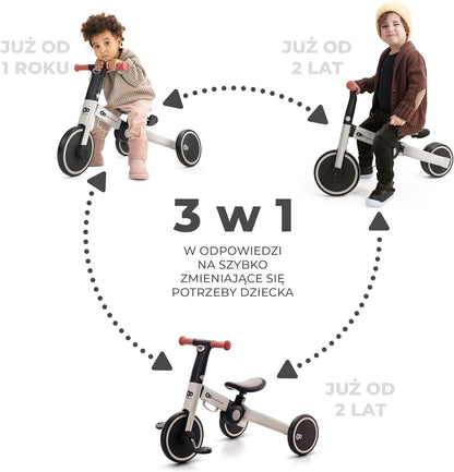 KINDERKRAFT 4TRIKE driewieler 3-in-1 12mnd+