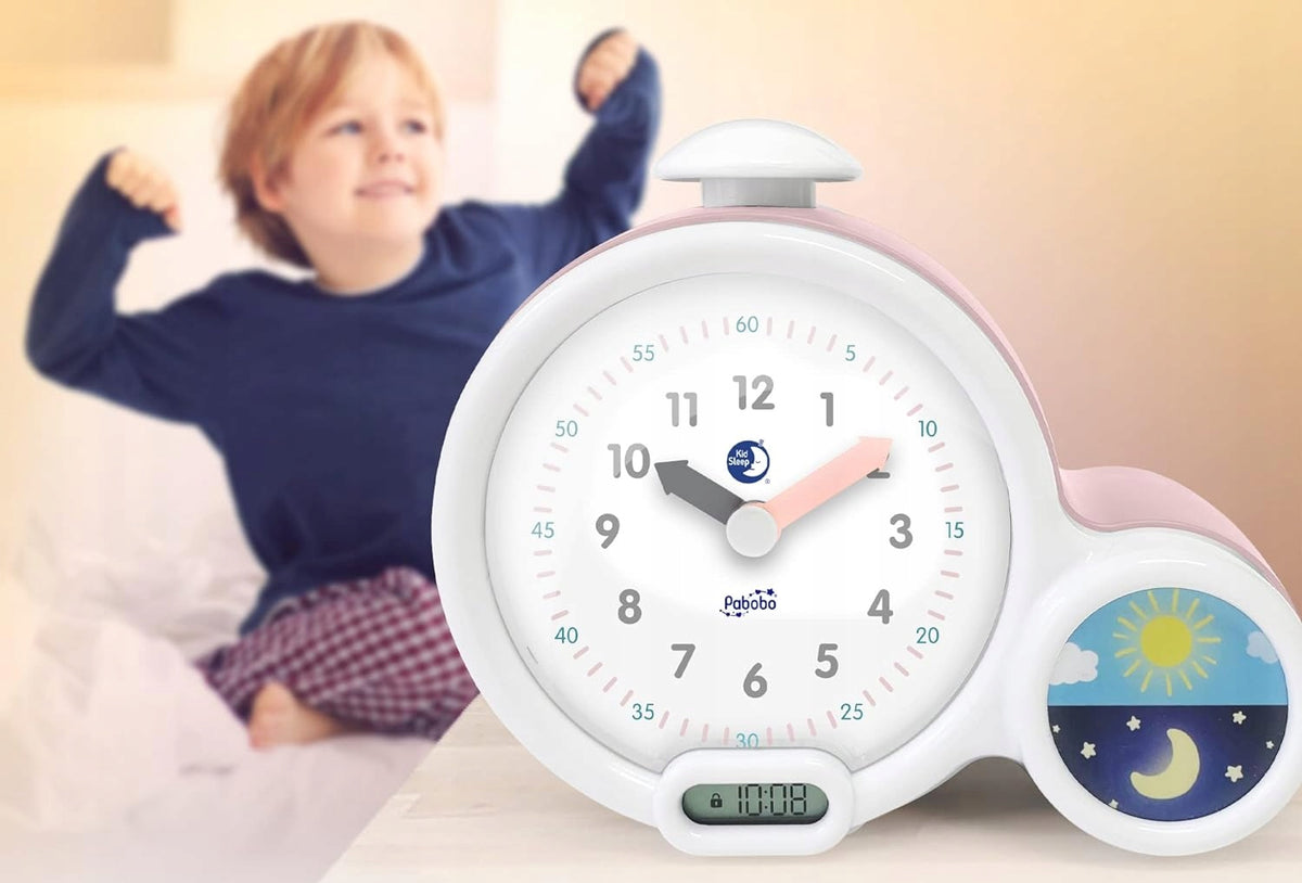 PABOBO Kid'Sleep BUDZIK EDUKACYJNY różowy – zdjęcie produktu 4