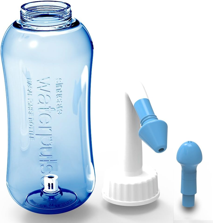 WATERPULSE Nasal 300 irygator do nosa dla dzieci i dorosłych 2 końcówki 300 ml – zdjęcie produktu 4