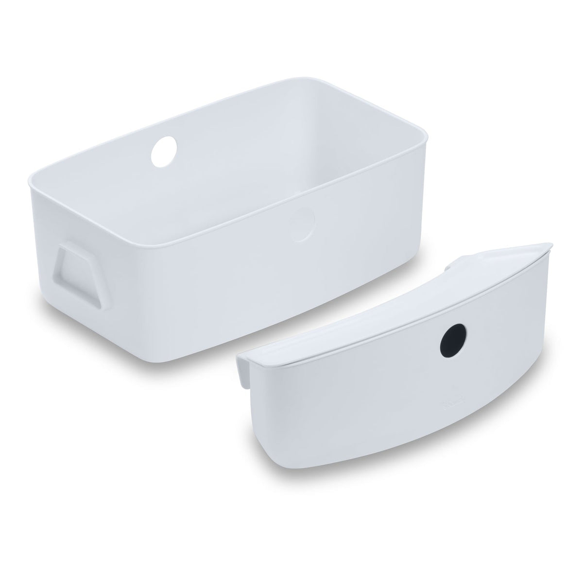 Hauck Alpha Box Set organizer per seggiolone bianco