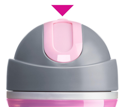 CHICCO Sport Cup ποτήρι με καλαμάκι κατά του σταξίματος 266 ml 14 m+
