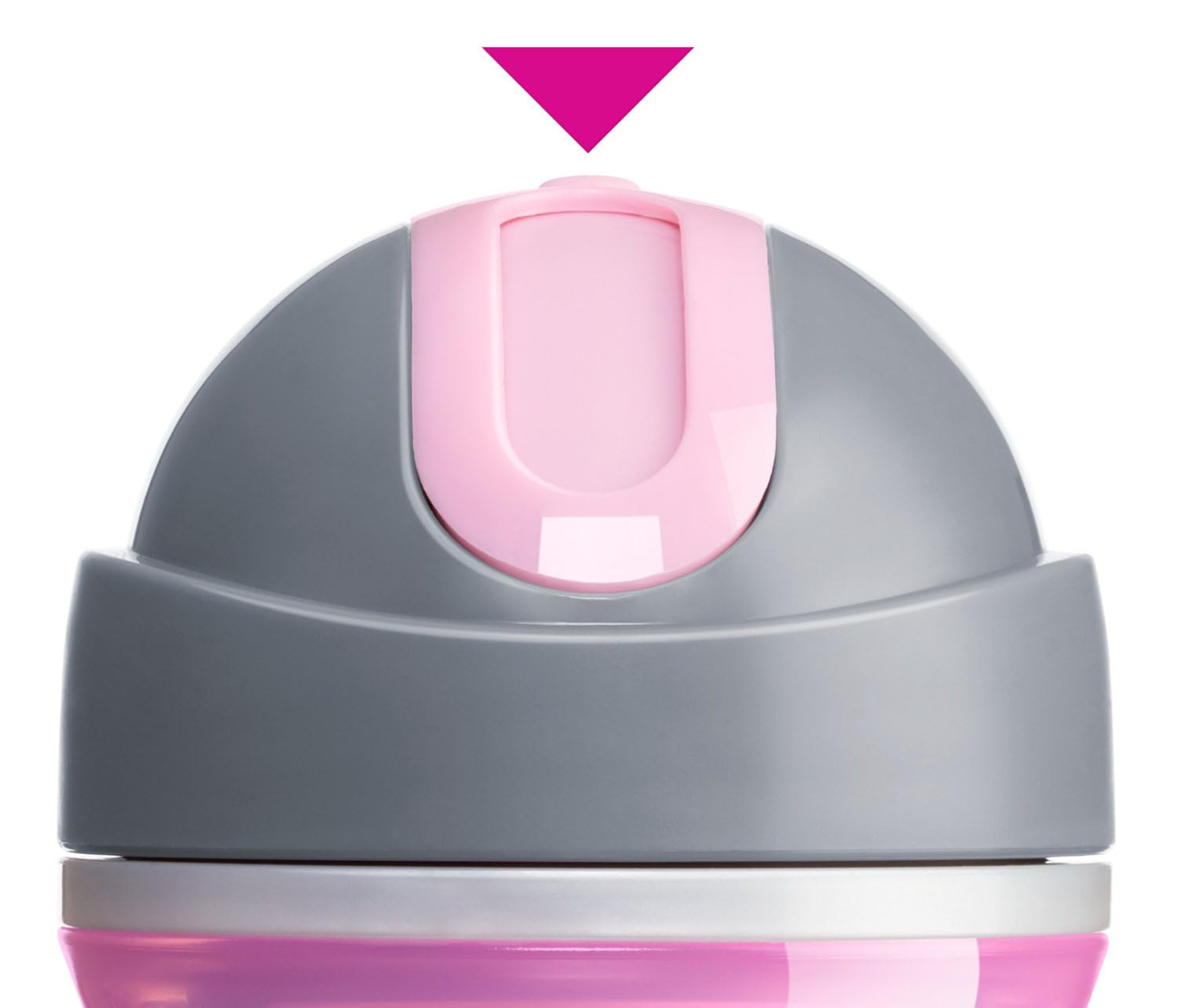 CHICCO Sport Cup Trinkbecher mit Strohhalm 266 ml 14 m+