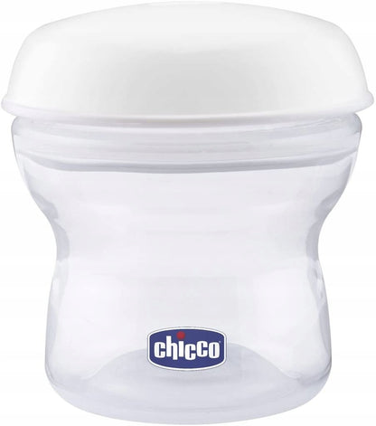 CHICCO pojemniki na mleko 4 x 150 ml + smoczek z nakrętką – zdjęcie produktu 3