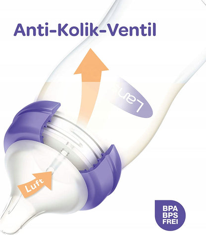 LANSINOH bottiglie 160 ml x2 tettarelle S