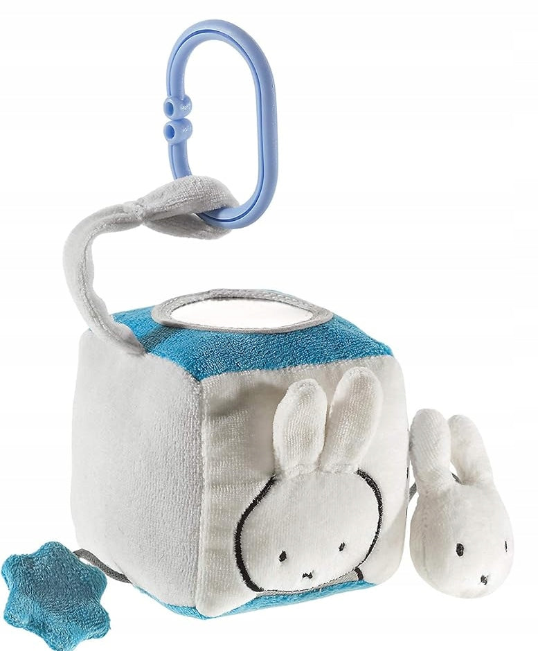 HEUNEC mjuk hängleksak till barnvagn, säng, bilstol KANIN MIFFY