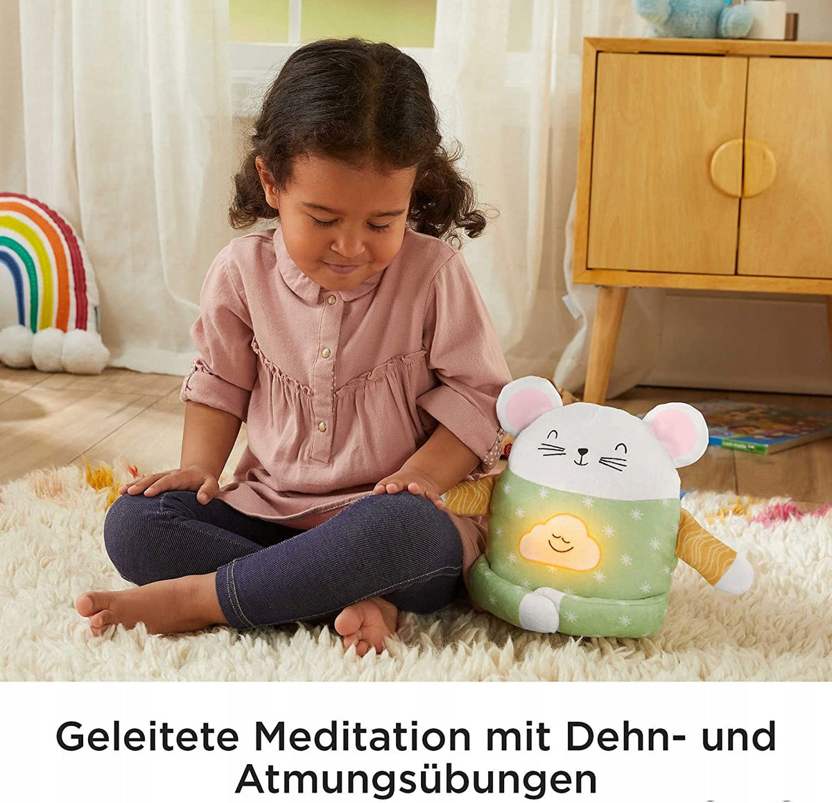 FISHER-PRICE topolino per la meditazione calmante J.DE