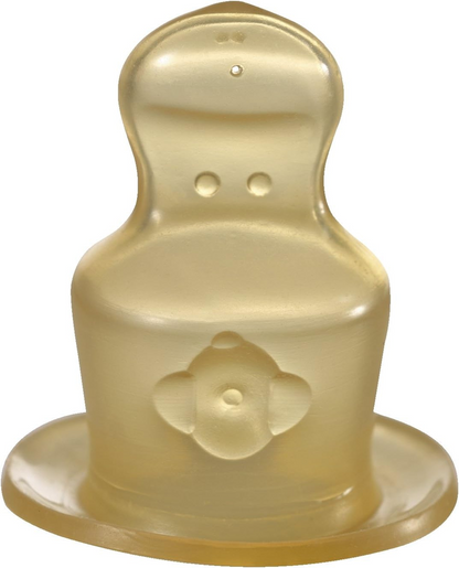 NIP fles met latex speen maat M middelmatige stroom 240 ml