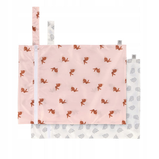 LASSIG worek na mokre pieluchy wodoodporny x2 29x40cm