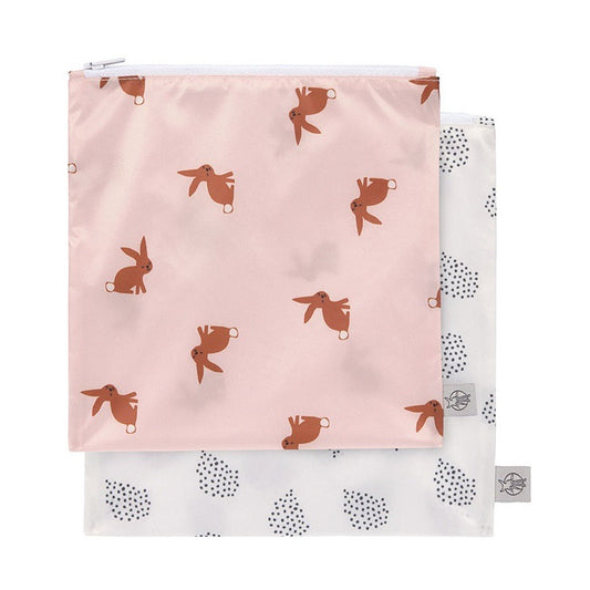 LASSIG Snack Bag woreczki na przekąski x2 17x18cm