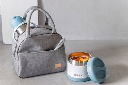 BEABA bolsa térmica aislante + termo, botella y cuchara