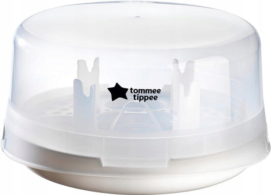 TOMMEE TIPPEE sterylizator mikrofalowy + smoczek
