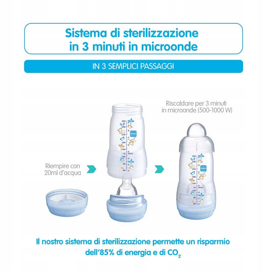 MAM Easy Start butelka antykolkowa 260ml 2m+ – zdjęcie produktu 2