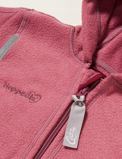 HOPPEDIZ polar fleece overall met capuchon 56/62
