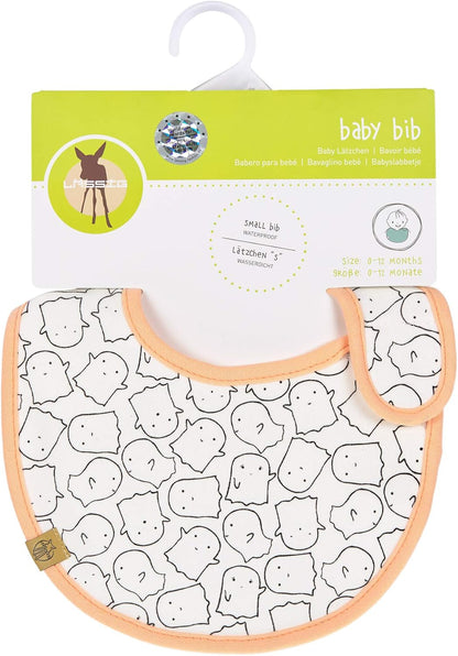 LASSIG bavetă din bumbac cu arici 0-12 luni ORGANIC