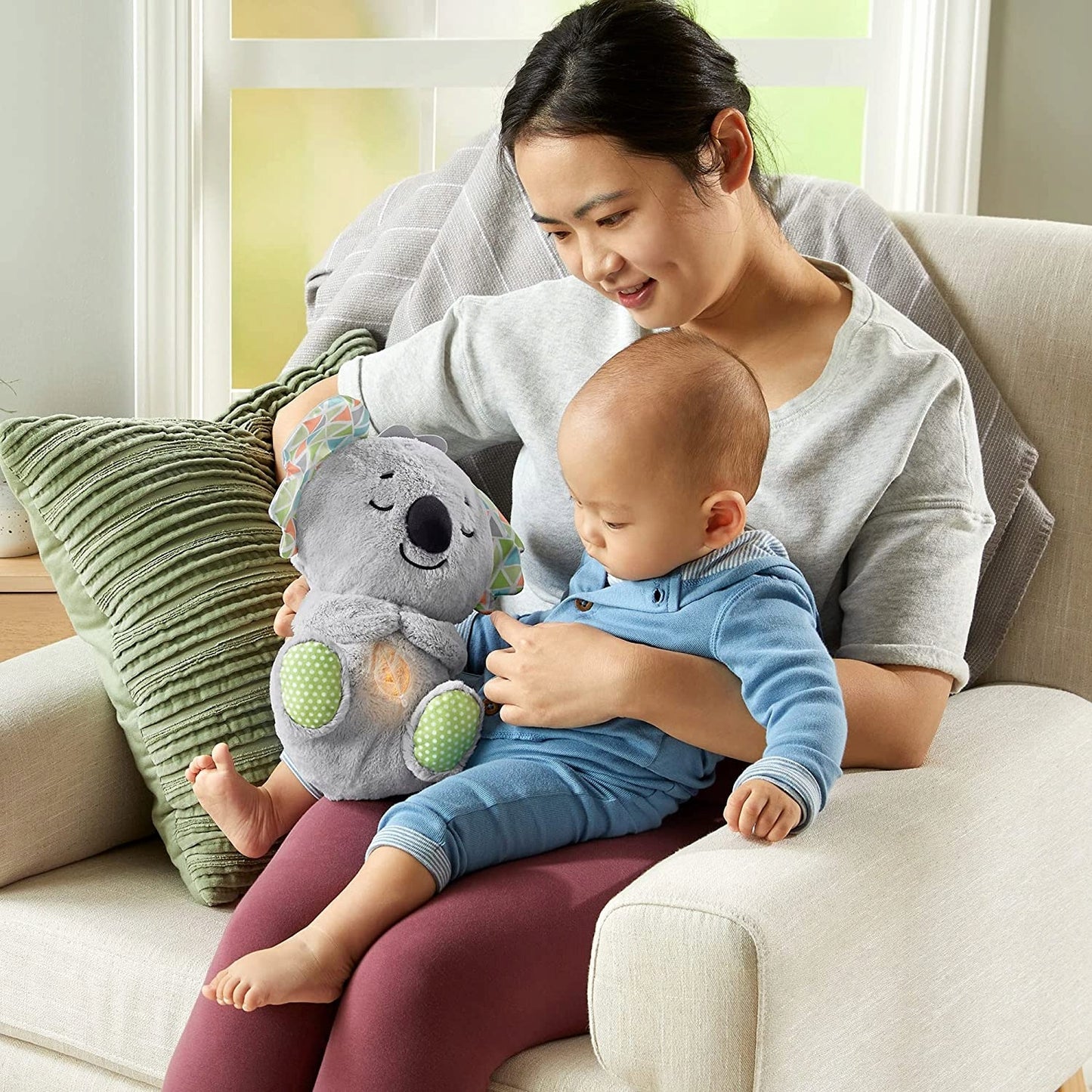 FISHER-PRICE śpiący KOALA oddychający brzuszek – zdjęcie produktu 3