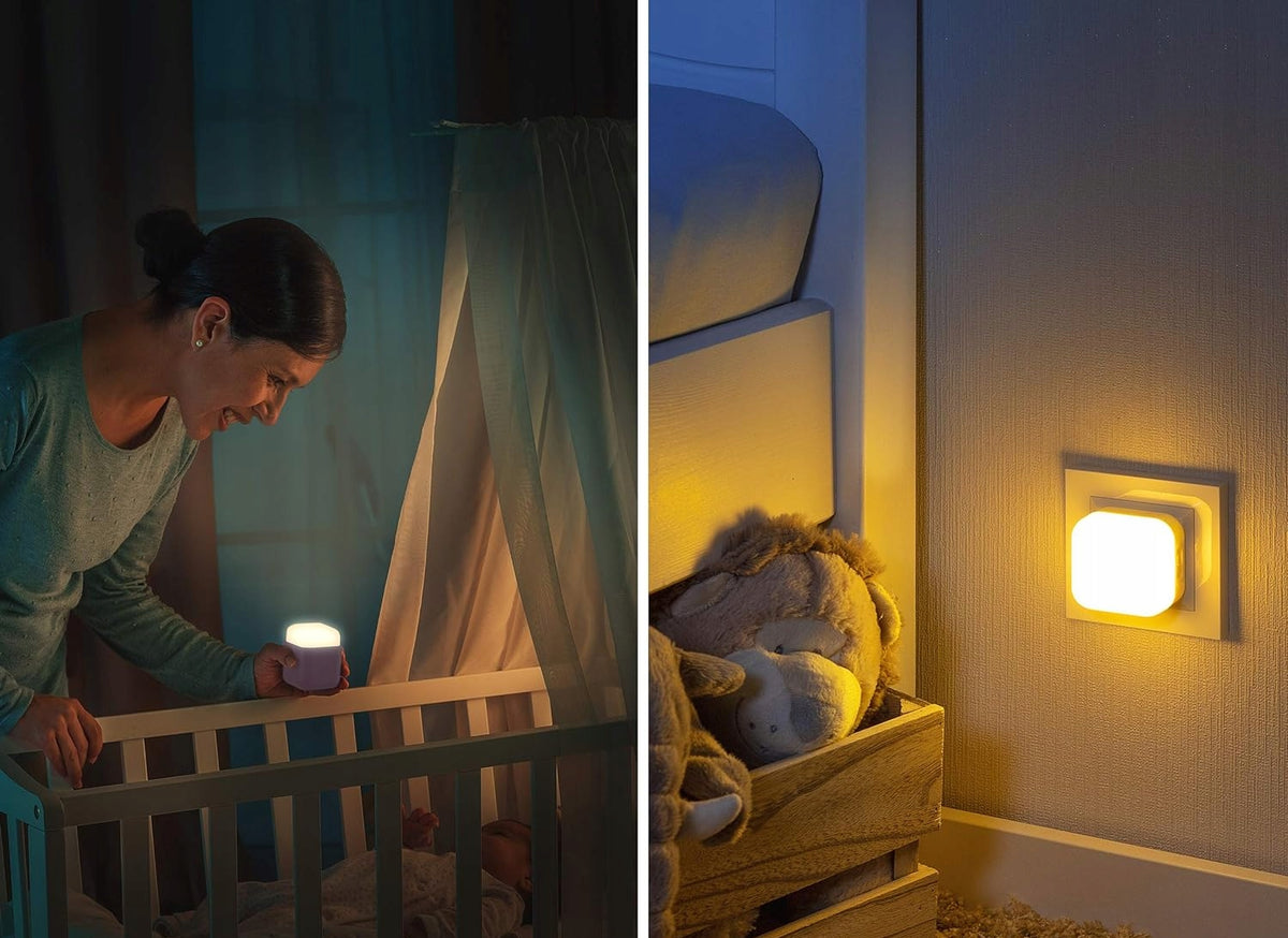 REER SleepLight 2v1 noční LED lampička přenosná nebo do zásuvky
