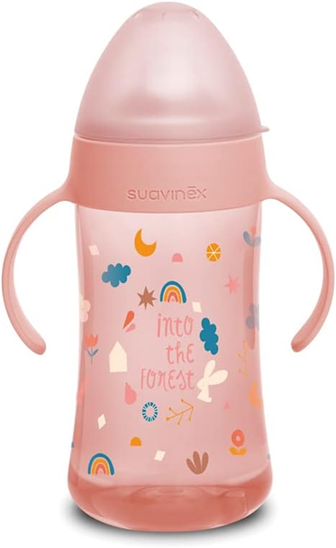 SUAVINEX Deuxième bouteille avec tétine souple 270 ml 4 m+